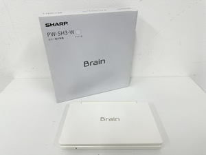 100円～◎SHARP Brain カラー電子辞書 PW-SH3-W 電子辞書