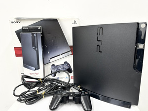 100円～◎PS3 本体 チャコールブラック SONY PlayStation3 CECH-2000A （120GB) ソニー プレステ3 コントローラー 縦置きスタンド セット