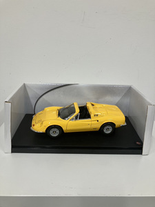 100円～◆HotWheels ホットウィール 1：18 フェラーリ Dino 246 GTS ミニカー 