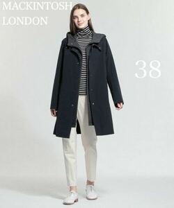 試着のみ☆MACKINTOSH LONDON ストレッチタフタ　3WAY コート　ロングコート 