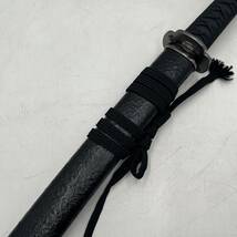 【 美品 居合刀 模造刀 模擬刀 美術刀 鞘付き 】 全長約111ｃｍ 中古 日本刀 サムライ 武士 アニメ コスプレ _画像3