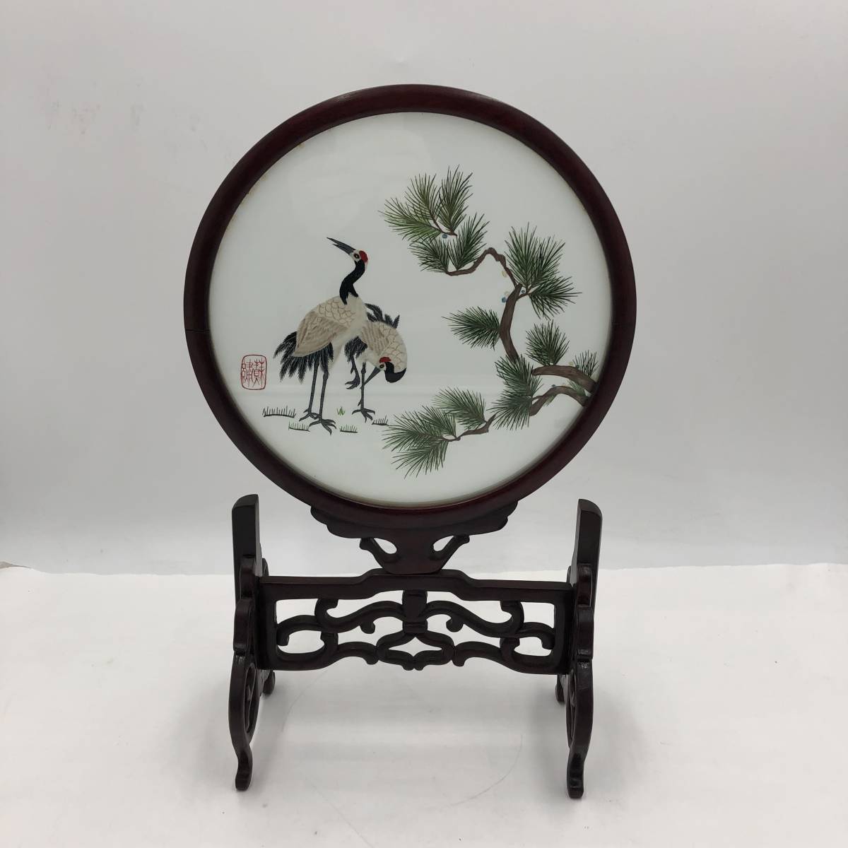 Yahoo!オークション -「双鶴」(インテリア小物) (家具 Yahoo!オークション -「双鶴」(インテリア小物) (家具