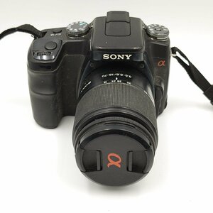 ソニー DSLR-A100/a100ボディ×DT 3.5-5.6/18-70mm 0.38m/1.3ft MACRO レンズ付 デジタル一眼レフカメラ