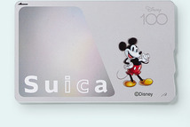 新品未開封　６５００枚限定販売完売品　　　　　　＜Disney100＞記念Suica（カード＆収納ボックス「ミッキーマウス」）_画像3