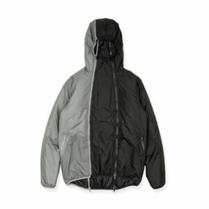 1円スタート Mountain Research マウンテンリサーチ 4Zips Parka 4ジップパーカー MTR3571/Black/Gray/M/アウター/メンズ/軽量/アウトドア