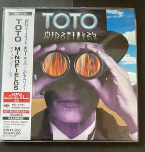 TOTO　「マインドフィールズ」紙ジャケ　中古CD　紙ジャケット