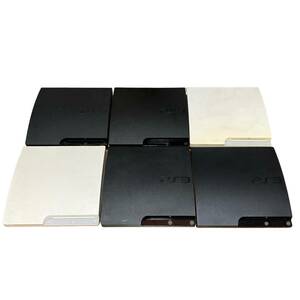 ★1円～★【通電OK ジャンク】 SONY PS3 大量 CECH 2100A 2500A 3000A 3000B 6台セット ソニー 本体 PlayStation3 まとめ 薄型 PS5