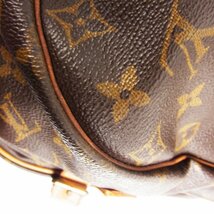 ルイヴィトン モノグラム ソミュール35 M42254/AR0940 ショルダーバッグ ブラウン LOUIS VUITTON 中古品 ♪_画像5