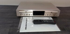 12D41■marantz　DR6050 F1N CDレコーダー 取説 リモコン付属■