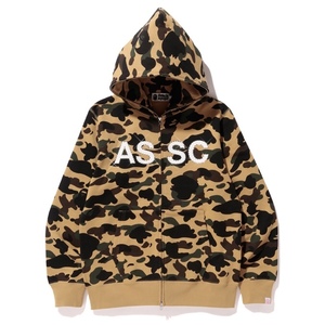 新品未使用 NY限定 BAPE × ASSC Full Zip Hoodie パーカー アベイシングエイプ a bathing ape anti social social club NIGO元デザイナー