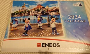 2024年カレンダー　Calendar　ENEOS　ディズニー　壁掛けカレンダー　エネオス　未開封　ミッキーマウス　カレンダー　ミッキー　