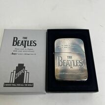 1円スタート 激レア 未使用 ZIPPO ジッポー 喫煙具 THE BEATLES ザ ビートルズ オイルライター 1961 11-2_画像2