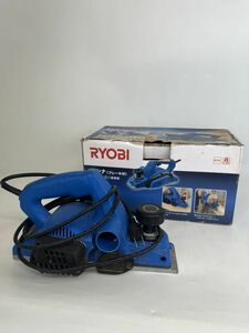 1円スタート 動作確認済 RYOBI リョービ 電動カンナ ブレーキ付 ML-83S 研磨機 / 100 1901 11-2