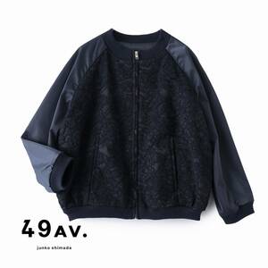 美品★49AVジュンコシマダ5.7万★40size/11号★ジャケットZ110