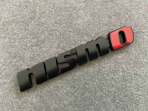 16★nismo 用　グリルバッジ フロント ロゴバッジ エンブレム グリルバッチ アクセサリー　金属製　マーカー　送料無料