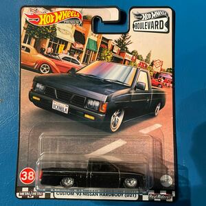 HotWheels ヤマダ電機限定 BOULEVARD CUSTOM '93 HARDBODY D21#38HW ホットウィール ブールバード ニッサン ハードボディ