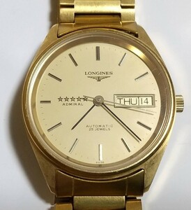 【ジャンク】ロンジン LONGINES アドミラル5スター 自動巻き 部品取り等に 