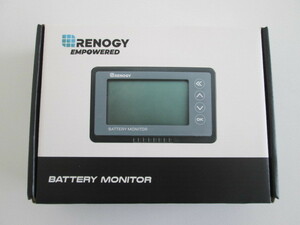 送料無料!　未使用品 RENOGY レノジー RBM500 バッテリーモニター 電圧計＆電流計