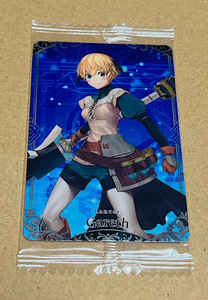 FGO ウエハース カード R03 ウエハースカード 非売品 Fate/GrandOrder Fate フェイト グランドオーダー ガレス プラカード クリアカード