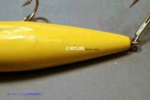 オールド珍品希少面白ルアー WILLSON BAIT CO. WOBBLER c1914 WODDEN LURE　VINTAGE LURE （4345-124）USA #OLDLURE #ARTLURE_VINTAGE _画像7