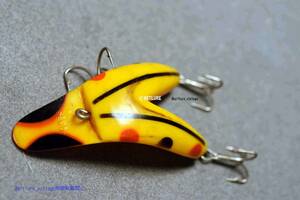 オールド珍品希少面白ルアーsprit fish c1951 ohio　VINTAGE LURE （za12-9）USA #OLDLURE #ARTLURE_VINTAGE 