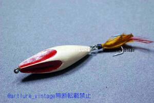 オールド珍品希少面白ルアーWILLSON BAIT CO,, WOBBLER 　c1914～　VINTAGE LURE （4219-127）USA #OLDLURE #ARTLURE_VINTAGE 