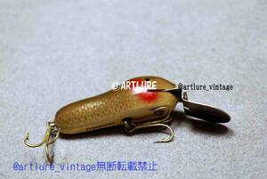 DEEPSTER WOODEN LURE オールド珍品希少面白ルアー　VINTAGE LURE （4274-128）USA #OLDLURE #ARTLURE_VINTAGE 