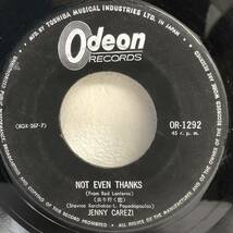 [中古] EPレコード「CLAUDE CIARI：La Playa / JENNY CAREZI：Not Even Thanks」 ジャケット無し 7インチシングル盤 45rpm レトロ_画像4