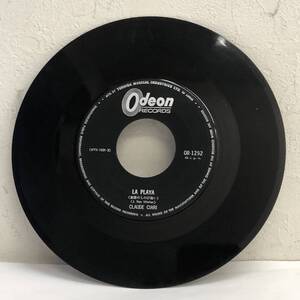 [中古] EPレコード「CLAUDE CIARI：La Playa / JENNY CAREZI：Not Even Thanks」 ジャケット無し 7インチシングル盤 45rpm レトロ