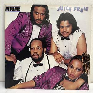 [中古] LPレコード「MTUME：JUICY FRUIT」 エムトゥーメイ 33 1/3rpm 洋楽 音楽 レトロ