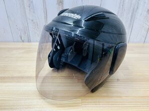 ☆ Marushin マルシン ジェットヘルメット バイク用ヘルメット ブラック サイズフリー 57-60cm M-520 SA-0119m120 ☆