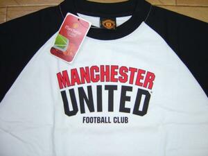 ★ Короткий рукав T -Fore Beckham T -Frish 2 Tone S Size White x Black British Manchester United ★ Неиспользуемый дешево!