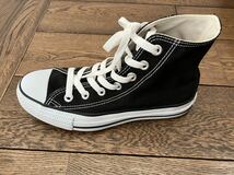 送料無料　コンバース CONVERSE オールスター　ハイカット　スニーカー　黒　23cm M9160_画像4