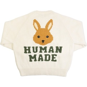 HUMAN MADE ヒューマンメイド 22AW RABBIT RAGLAN KNIT SWEATER BEIGE ニットセーター ベージュ Size 【L】 【新古品・未使用品】 20785166