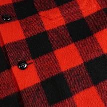 TENDERLOIN テンダーロイン T-BUFFALO JKT RED/BLACK バッファローチェックジャケット 赤黒 Size 【XL】 【中古品-非常に良い】 20785796_画像8