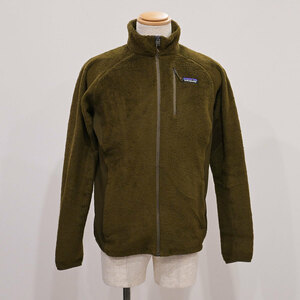 【最落なし!!】 Patagonia メンズ・R2 フリース ジャケット フルジップ Mサイズ(緑系)