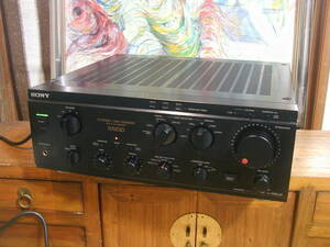 ★★ジャンク品　ＳＯＮＹ製、ＴＡＦ－505ＥＳＤ、プリメインアンプです。難あり。★★