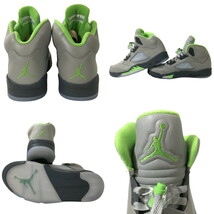 未使用品 ナイキ NIKE AIR JORDAN 5 Green Bean DM9014-003 AJ5 エアジョーダン グリーンビーン 27.5cm US 9.5_画像4