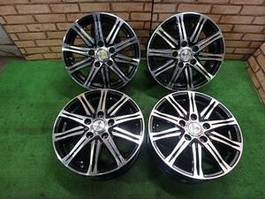 中古 ステップワゴン　社外アルミ ホイール 15×6J　4本