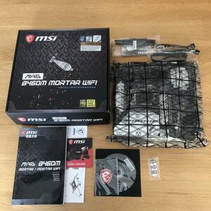 ◎MSI MAG B460M MORTAR WIFI LGA 1200 Micro ATX DDR4-SDRAM マザーボード　中古