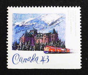 カナダ　1993年　鉄道を含む切手　　　B517