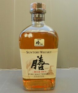 ☆古酒 SUNTORY WHISKY ZEN サントリー ウイスキー 膳 淡麗旨口 国産 JAPANESE 二条大麦100% 640ml 40％ 未開栓 