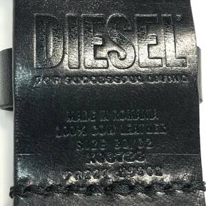 ディーゼル ベルト 01B21 サイズ95 ブラック 訳あり 新品 タグ付 DIESEL BLUESTAR X03728 PR227 H5902の画像3