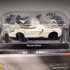 未組立品 京商 1/64 フェラーリ ミニカーシリーズVII NEO フェラーリエンツォ 白 KYOSHO Ferrari Minicar CollectionⅦ ミニカーシリーズ7