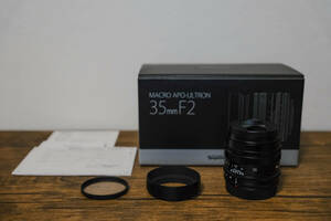 【美品中古】Voigtlander（フォクトレンダー） MACRO APO-ULTRON 35mm F2 富士フイルム　Xマウント