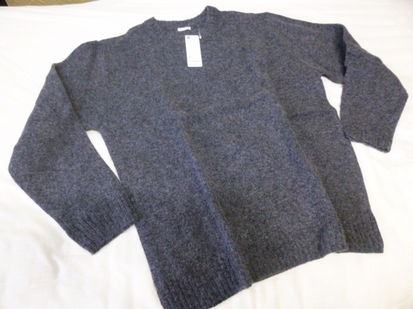 ■GU（ジーユー）シェットランドクルーネックセーター（サイズＸＬ）【新品】