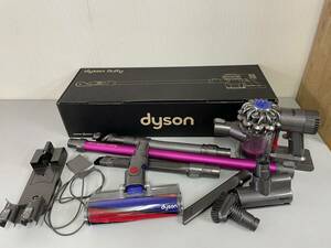 西高μ1 ジャンク 不動 DYSON V6 FLUFFY ORIGIN DC74　クリーナー 掃除機 パーツ取り