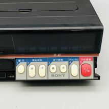 SONY ソニー 8mm ビデオデッキ EV-A80 8ミリ ビデオカセットレコーダー プレーヤー VIDEO CASSETTE RECORDER JAPAN 日本製 通電確認済み_画像3