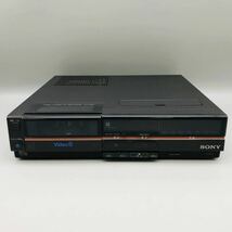 SONY ソニー 8mm ビデオデッキ EV-A80 8ミリ ビデオカセットレコーダー プレーヤー VIDEO CASSETTE RECORDER JAPAN 日本製 通電確認済み_画像2