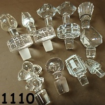 FK-1110◆　ルイ13世　Baccarat　バカラボトルなど　デキャンタ栓　まとめ売り　　20240110_画像1